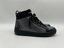 CAfeNOIR Damen Sneaker Silber/Schwarz EUR 38 W