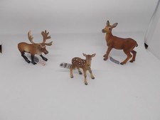 Bullyland  3 x Waldtiere =