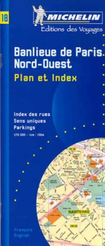 Paris nord west stadtplan - nord-west.,