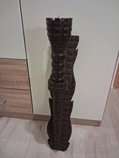 Großer Wandkerzenhalter Holz