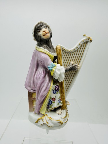 Meissen figur affenkapelle - meissen, figur,affenkapelle