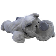 Vintage NICI Nashorn, liegend