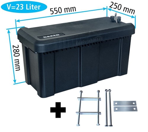 Deichselbox mit montagesatz - deichselbox,
