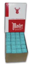 3 Stück Snooker Kreide Original Master grün, Billard  