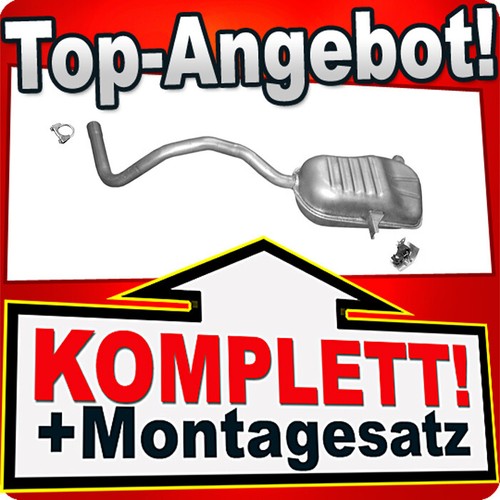 Endschalldämpfer für renault - endschalldämpfer,