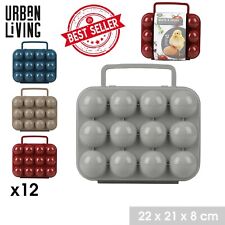 12er EIERBOX EIERKOFFER EIERDOSE EIER TRANSPORT SICHER MARKT KÜHLSCHRANK ÖKO !!!