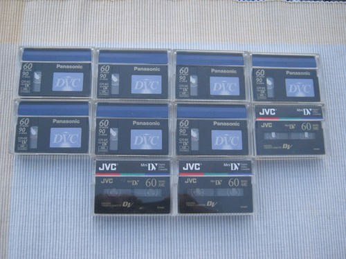 Minidv kassetten dvc x - dvc,