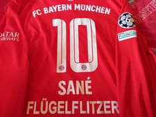 FC Bayern Trikot Home Saison 2021 Größe Langarm XXL 10 Sane Trikot Gut Gebraucht