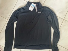 Nike Dri-Fit Half-Zip Schwarz
