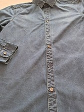 Closed- Jeans- Hemd- Langarm- Dunkelblau- Größe M- Neu