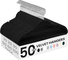 Velvet Hangers 50 Pack