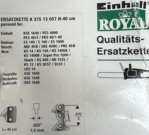 Neu einhell royal ersatzkette - neu:,