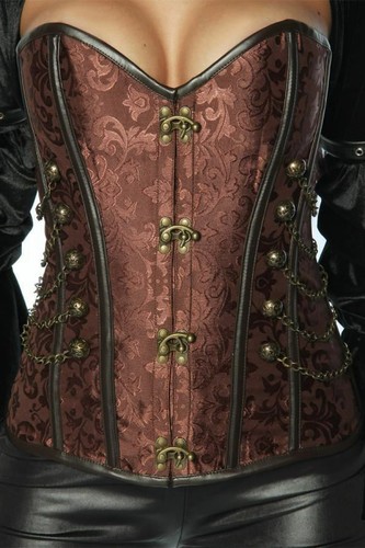Piraten-Steampunk-Corsage