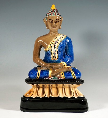 Goldscheider figur buddha - goldscheider,