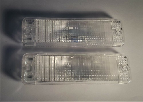 Weiße frontblinkergläßer - weiße,