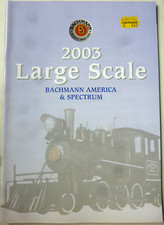 Bachmann Katalog 2003 Gartenbahn