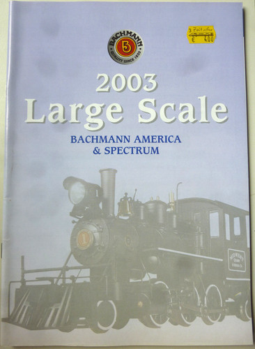Bachmann katalog 2003 - bachmann,