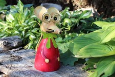 Zaunhocker Maus rot mit