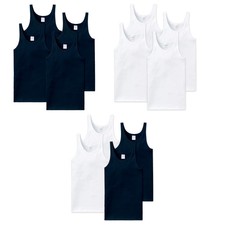 SCHIESSER Herren Unterhemd 4er