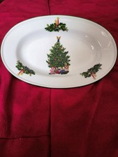 Kronester Bavaria Weihnachten Weihnachtsbaum Gebäckteller Gebäckschale Teller