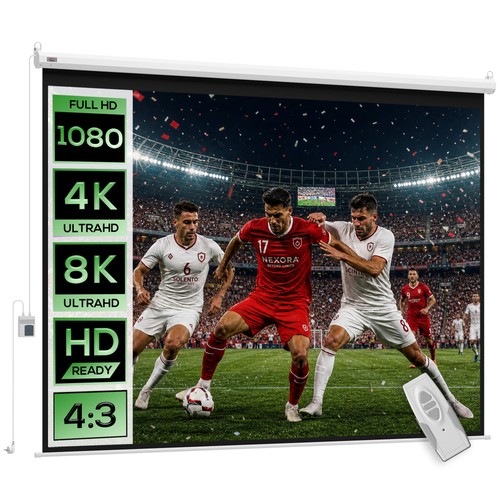 Beamer leinwand elektrisch - 4:3,