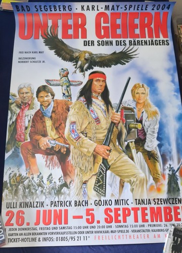 Winnetou unter geiern plakat - winnetou,