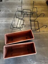 Blumenkasten für Balkon mit Halterung