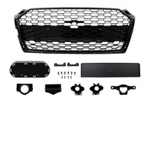 Kühlergrill Grill Wabendesign hochglanz Schwarz passt für Audi A5 F5 kein RS5