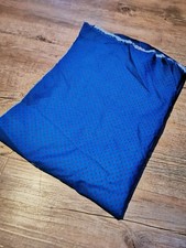 Stoff Stoffrest blau
