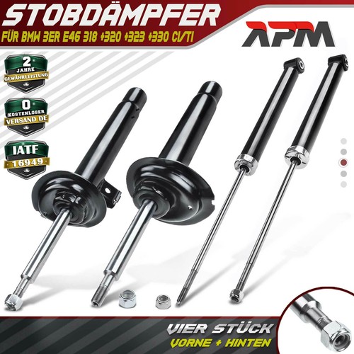 Stoßdämpfer gas vorne - 4x, +