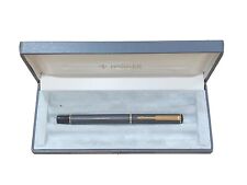 PARKER | Füllhalter (M) RIALTO / PARKER 88 Metallic Grau (F93)