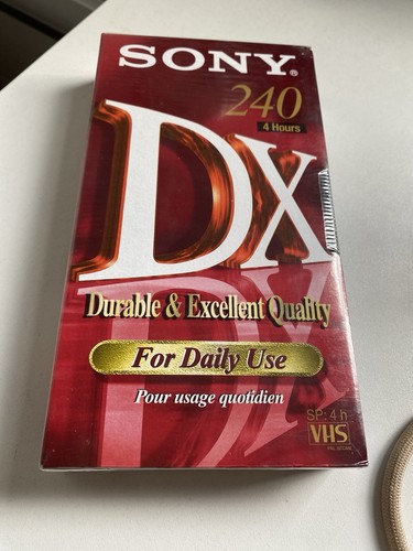 Sony vhs 240 - 240, dx