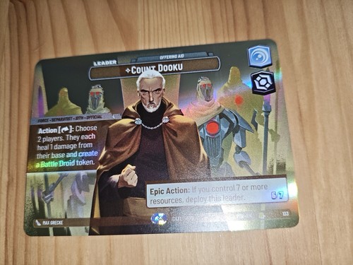 Count dooku offering - count,