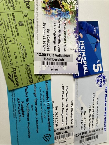 Tickets wacker nordhausen - tickets, nordhausen-