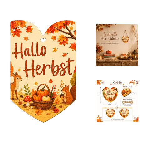 Herbstdeko zum