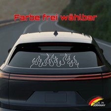 Flammen Autoaufkleber