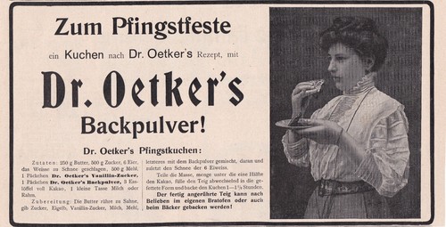 Oetker werbung reklame - dr.,