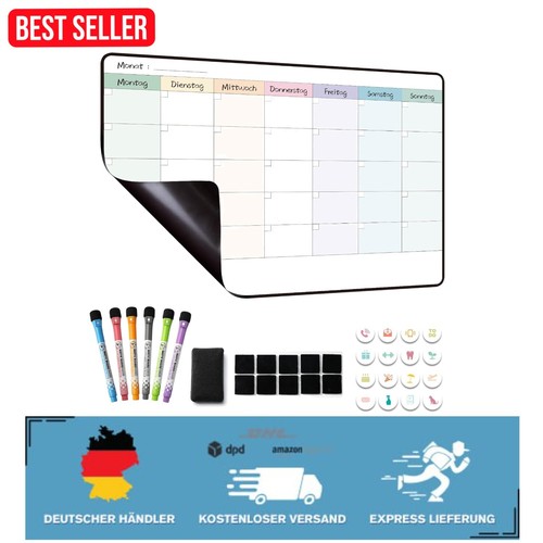 Eleganter whiteboard kalender - whiteboard,