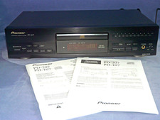 CD Player Pioneer PD-207  schwarz regelbarer Kopfhörerausgang incl. Manual