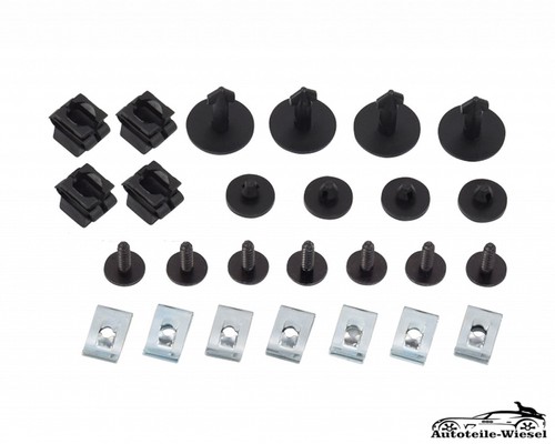 Unterfahrschutz clips set für - unterfahrschutz,