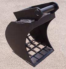 Sieblöffel, Siebschaufel, Baggerschaufel, Baggerlöffel Größen Wählbar 20-120cm