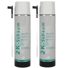 SOUDAL 2x Soudafoam 2K-B2 Türzargenschaum Schnellschaum Türschaum PU Schaum