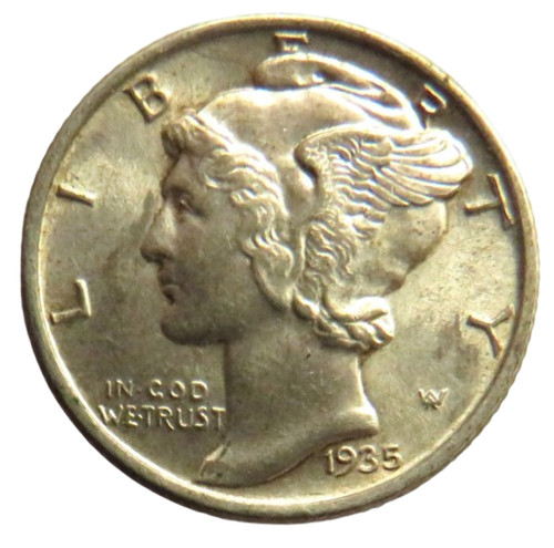 Silbermünze mercury one dime - silbermünze,