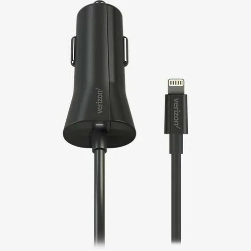 Verizon lightn ing car charger - verizon, lightn-ing
