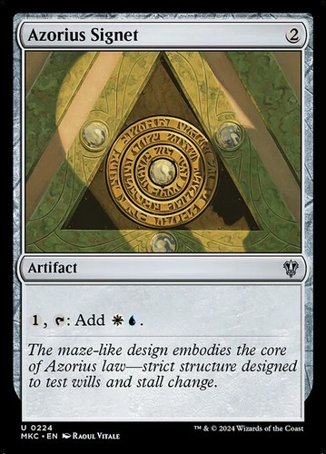 Magic mtg azorius signet - magic/mtg,