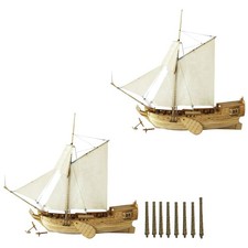 Holzsegelboot-Modellbausatz im