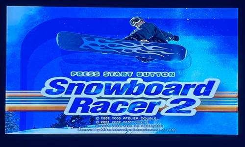 Snowboard racer für ps2 cib - 2,