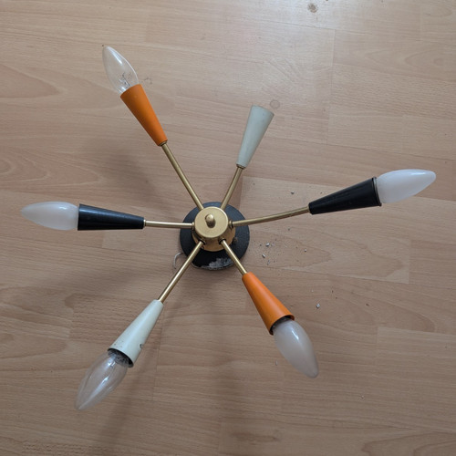 Flammige deckenlampe - 6-flammige,