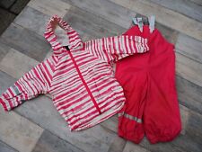 Mädchen Matsch Set Matschhose Matschjacke Größe 86 92 Kindergarten H&M pink
