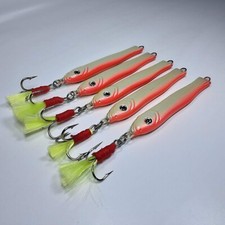 Pilker Sillen 75 Gramm H-S/Red Top Nordsee & Ostsee Dorsch Köder ab 1 Stück 